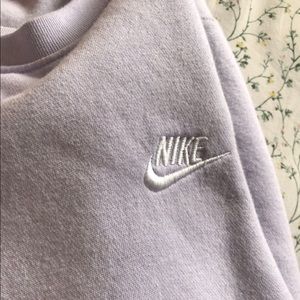Nike lavender sweatshirt